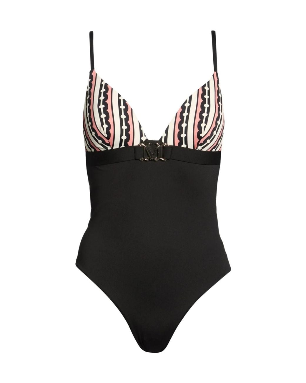 Max Mara Black One-Piece Swimsuits
