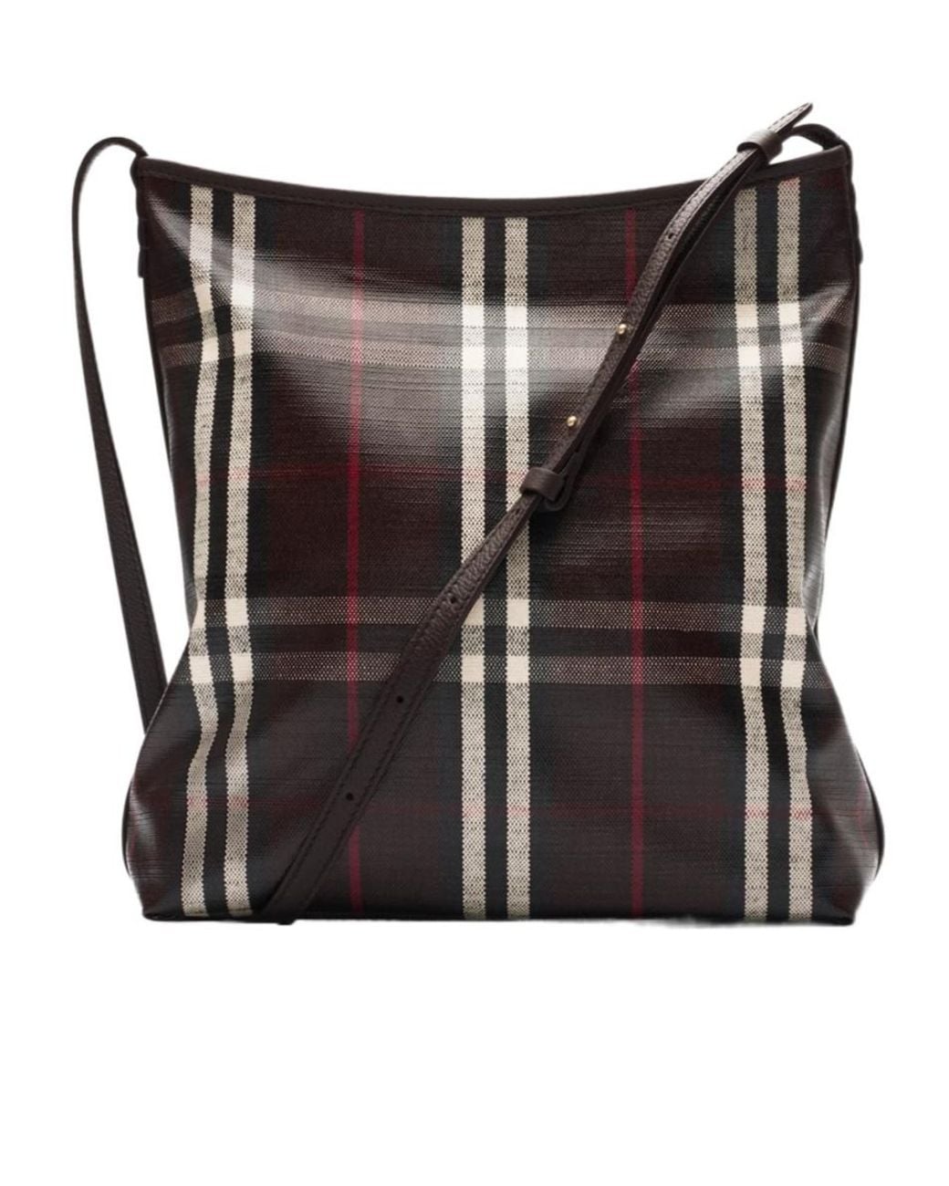Burberry Black Small Highlands Shoulder Bag