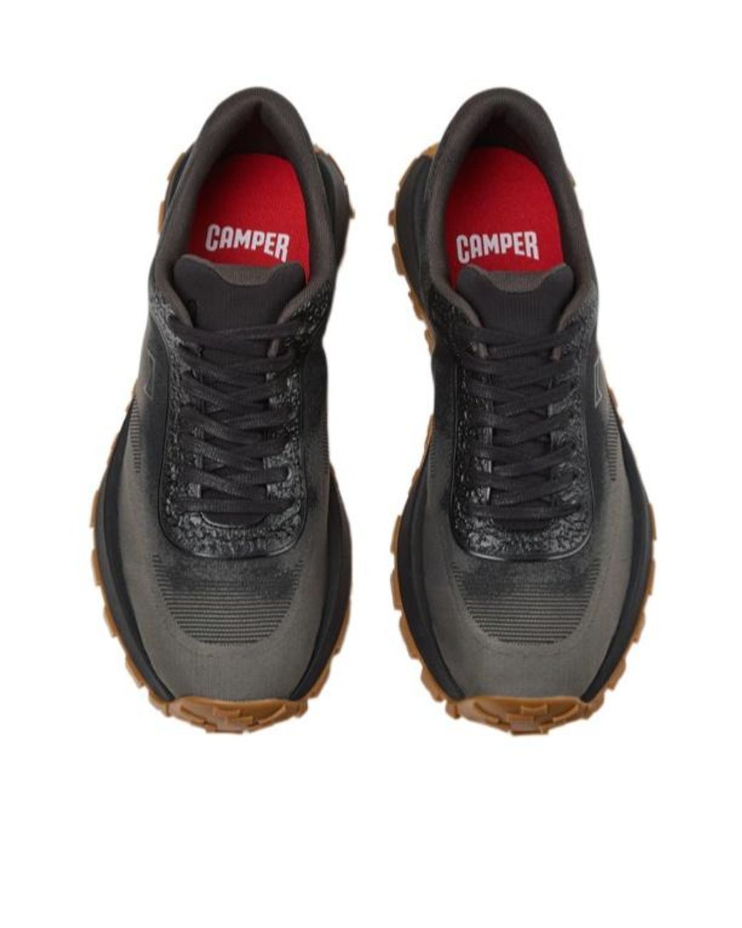 Camper Black Drift Trail Mesh Low-Top Sneakers for men