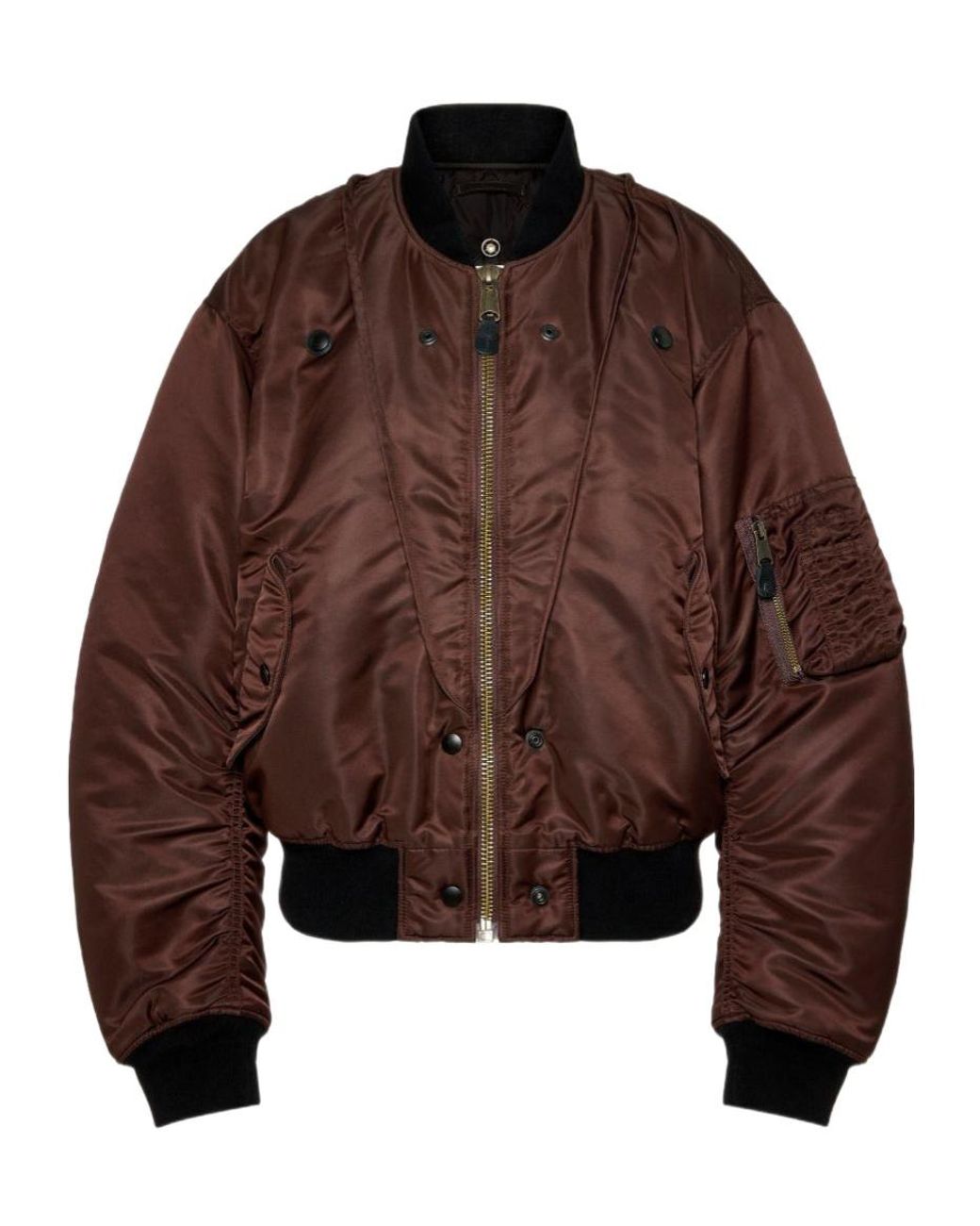Maison Margiela Brown Giubbotto Reversibile