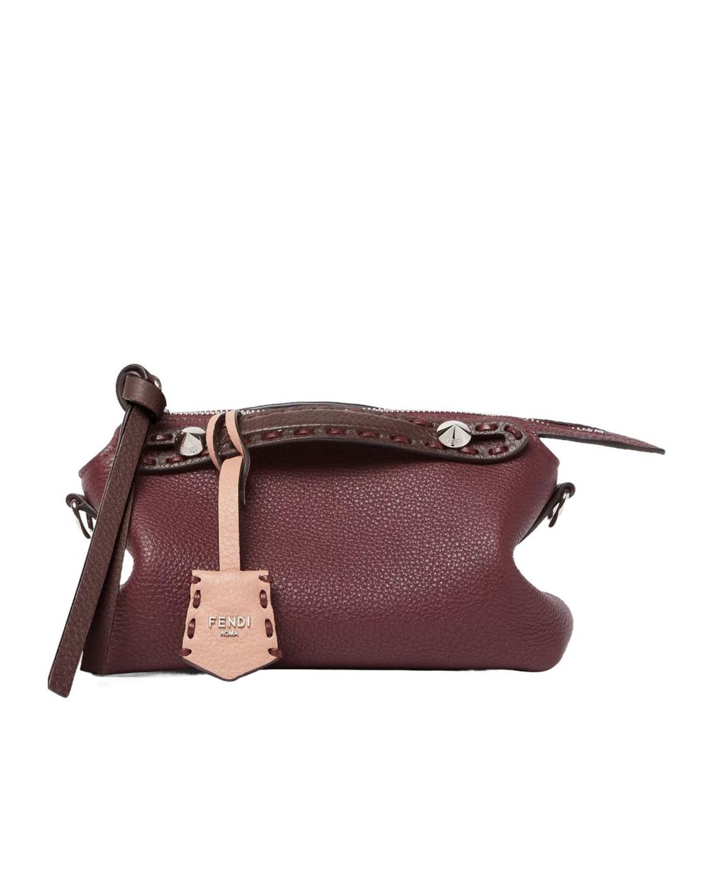 Fendi Purple By The Way Selleria Mini Tote Bag