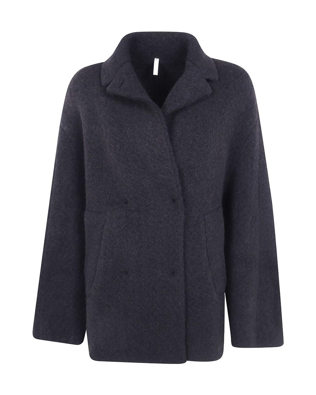 Boboutic Blue Long-Sleeved Casual Jacket