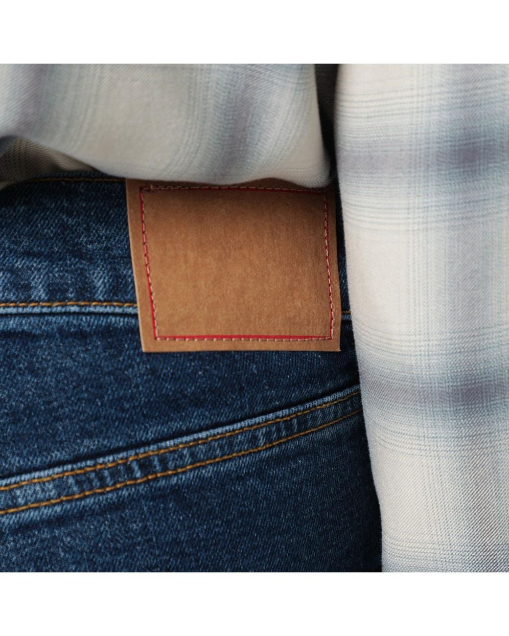 Jeanerica Blue Vintage-Style Casual Jeans for men