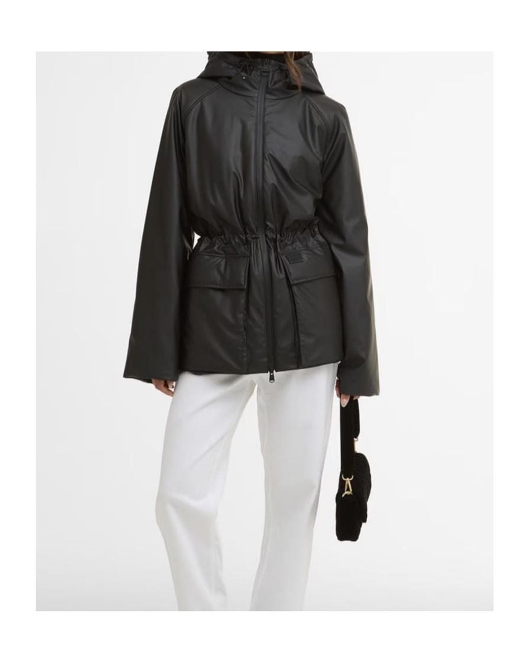 Barbour Black Long-Sleeved Casual Jacket