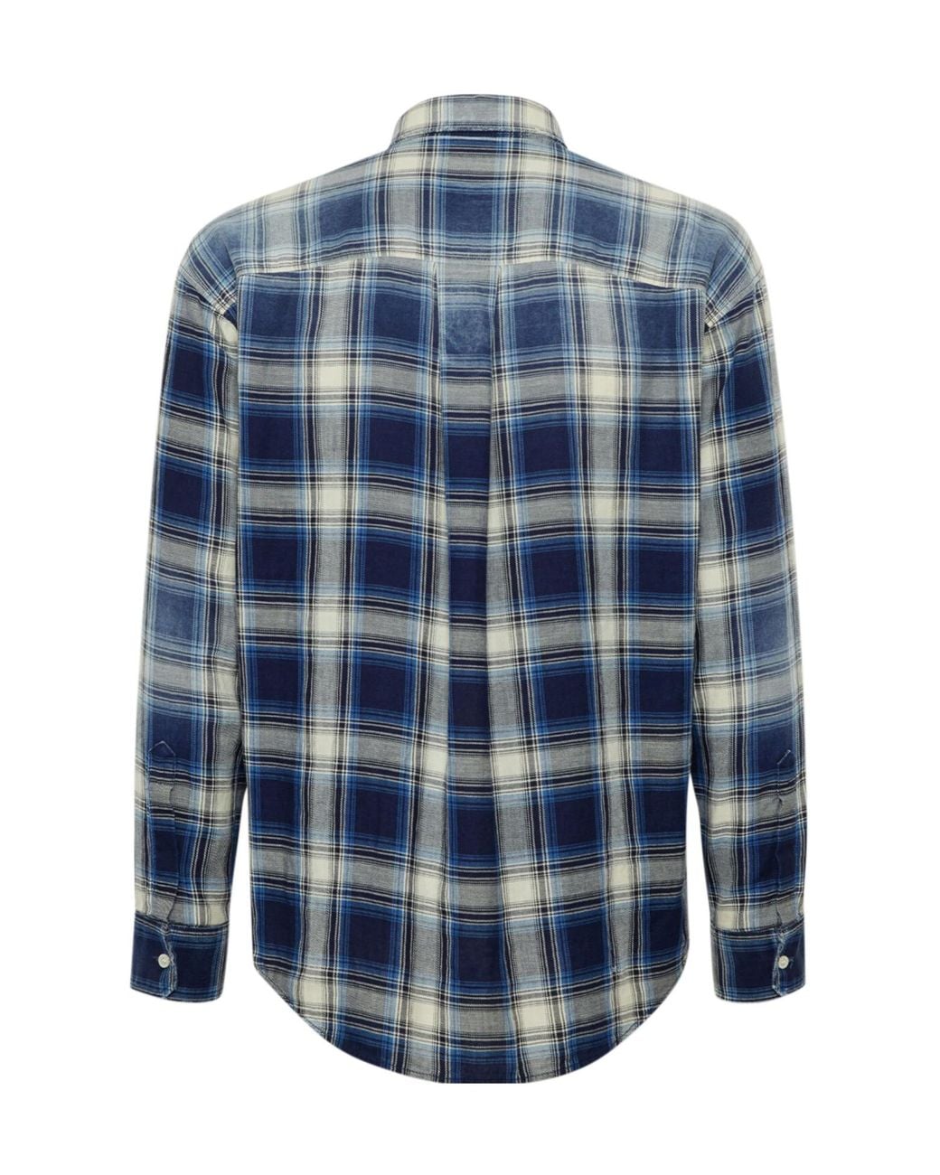 DSquared² Blue Sparkling Vintage Checked Shirt for men