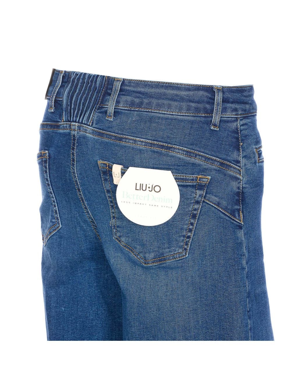 Liu Jo Blue Straight Leg Jeans