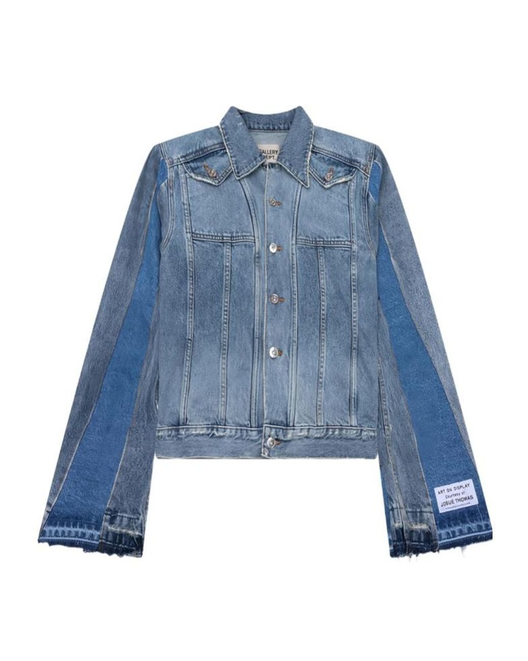 GALLERY DEPT. Blue Long-Sleeved Denim Jacket for men