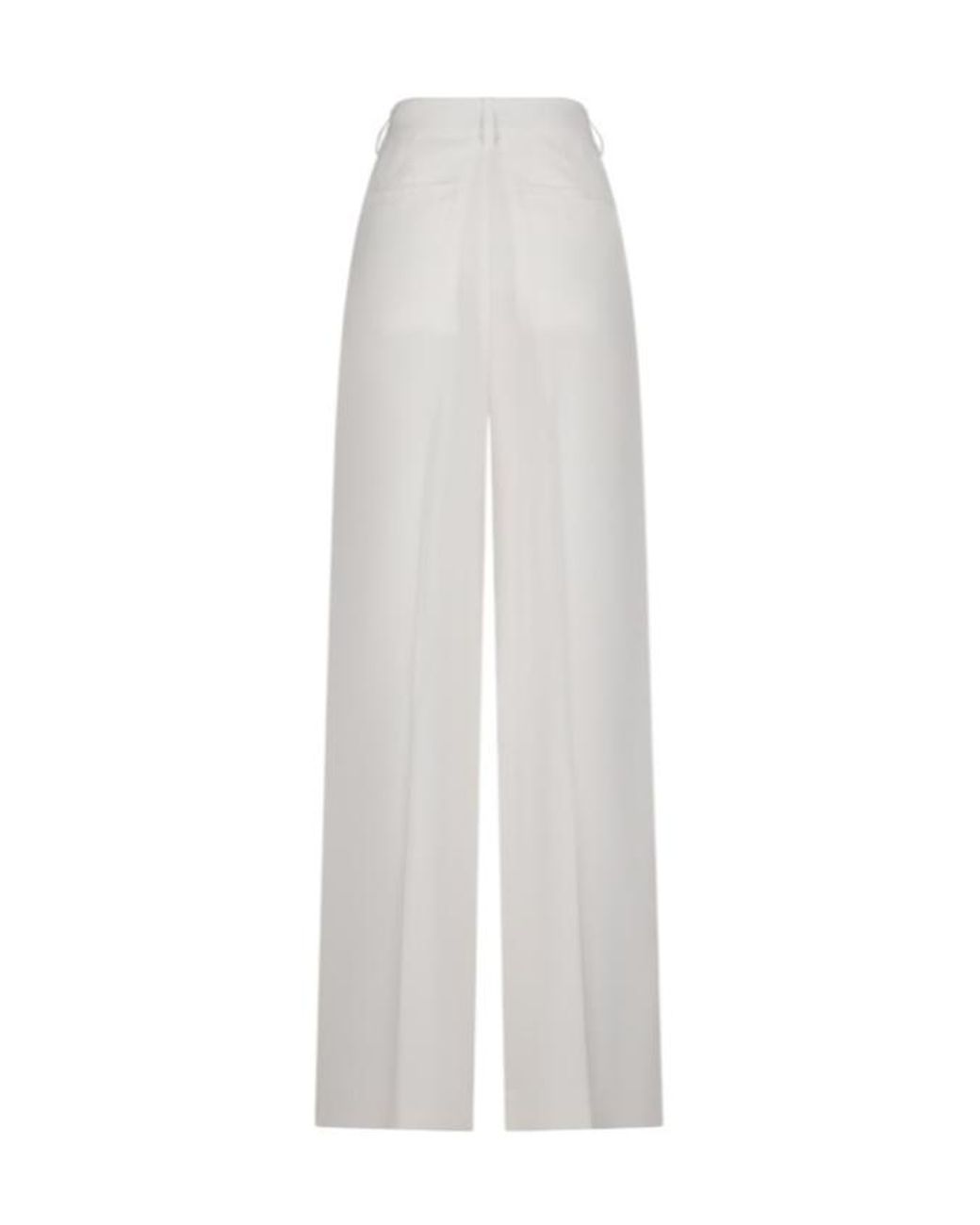 DARKPARK White Wide-Leg Trousers