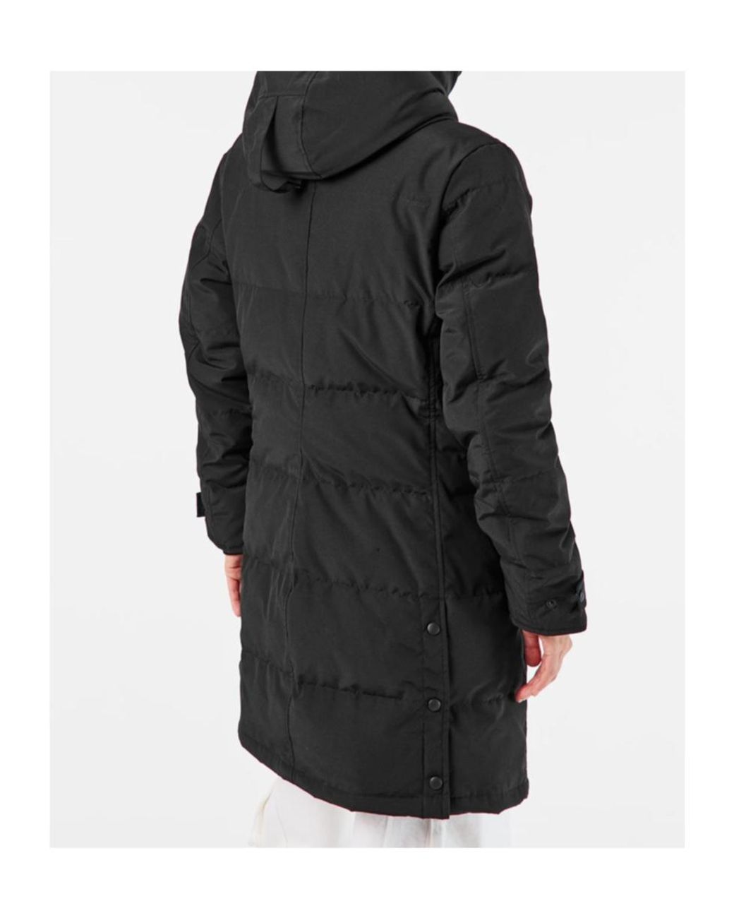 Canada Goose Black Logo Waterproof Parka Down Jacket