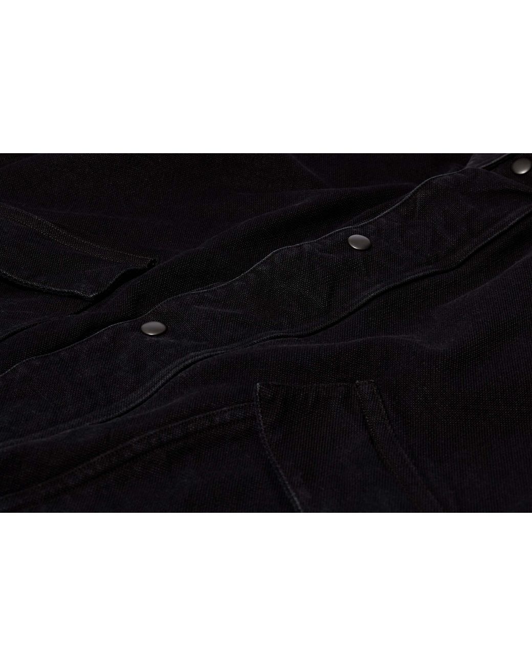 A.PRESSE Black Retro Collared Jacket for men