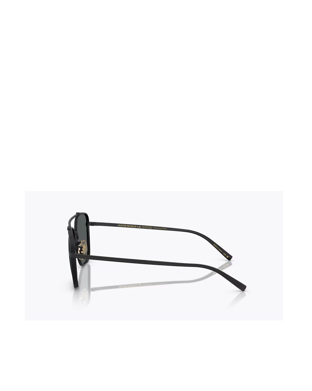 Oliver Peoples Black Full Frame Sunglasses for men