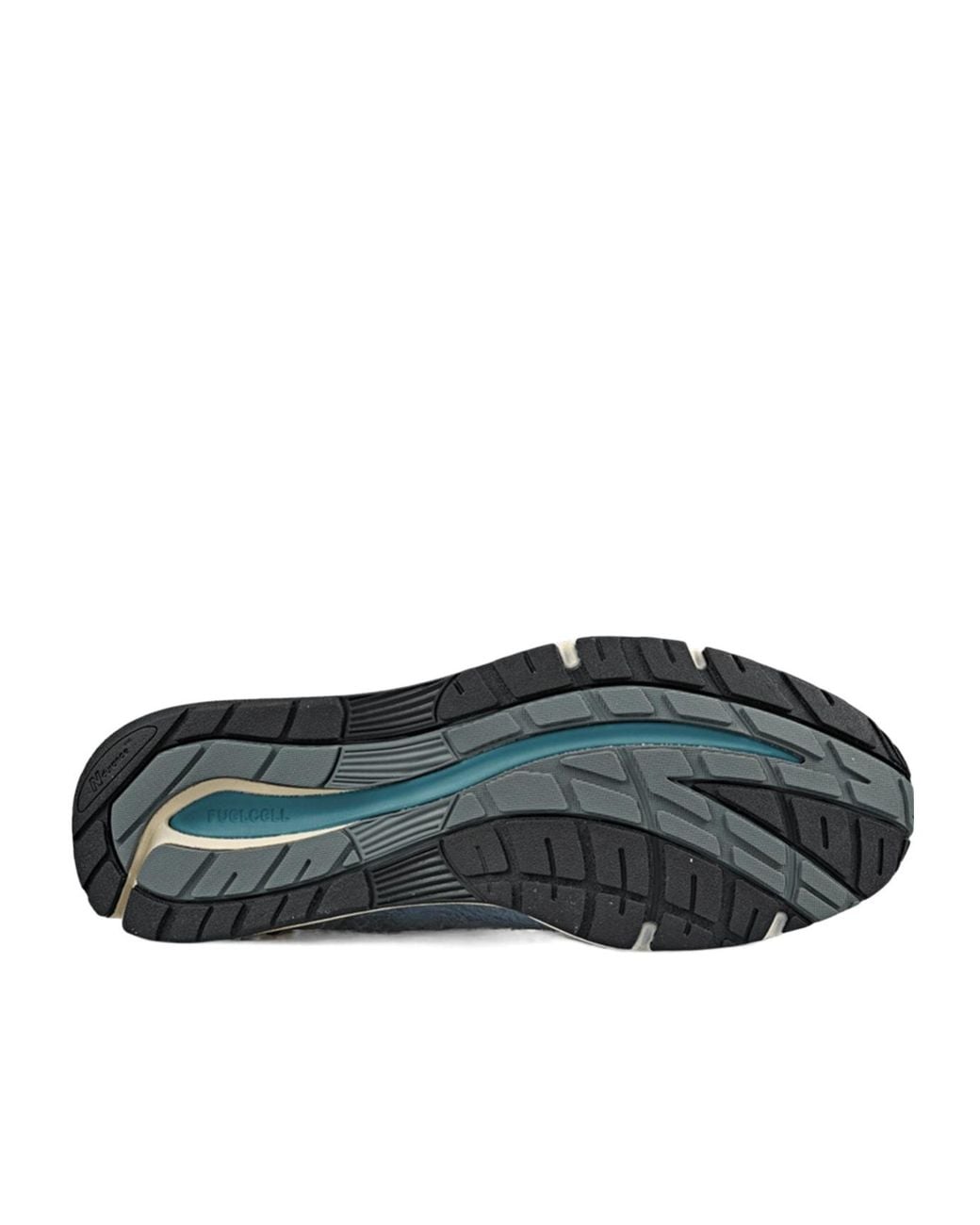 New Balance Blue Logo Patch Lace-Up Sneakers for men
