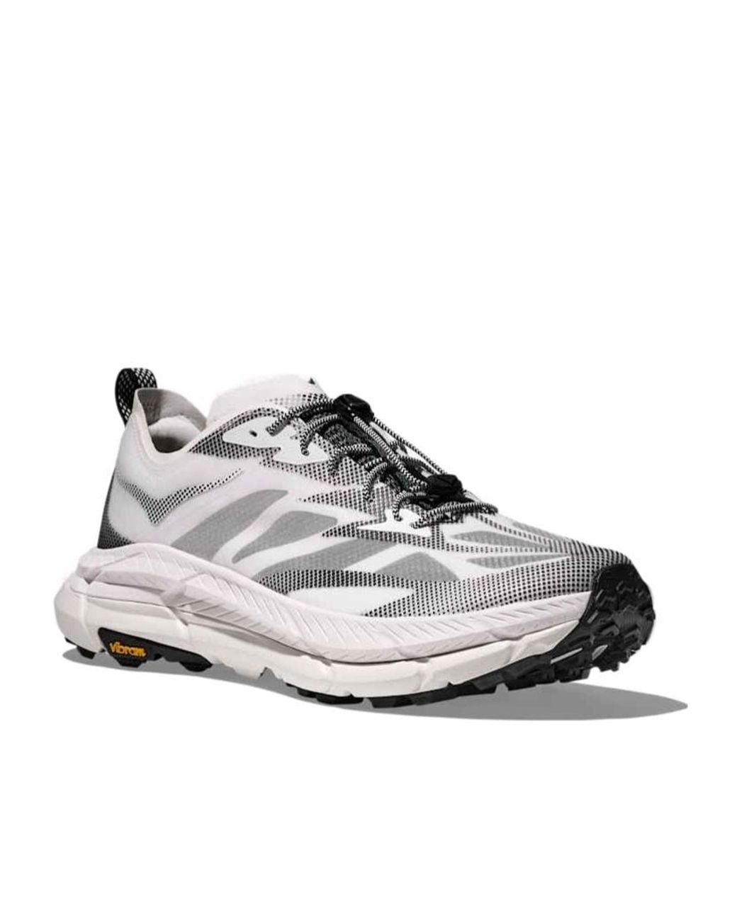 Hoka One One White Mafate Speed 4 Lite Sneakers for men