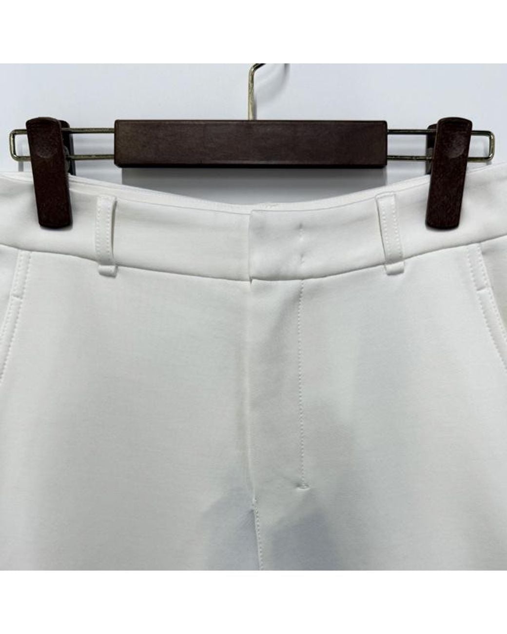 Max Mara White Merlot Wide Leg Trousers