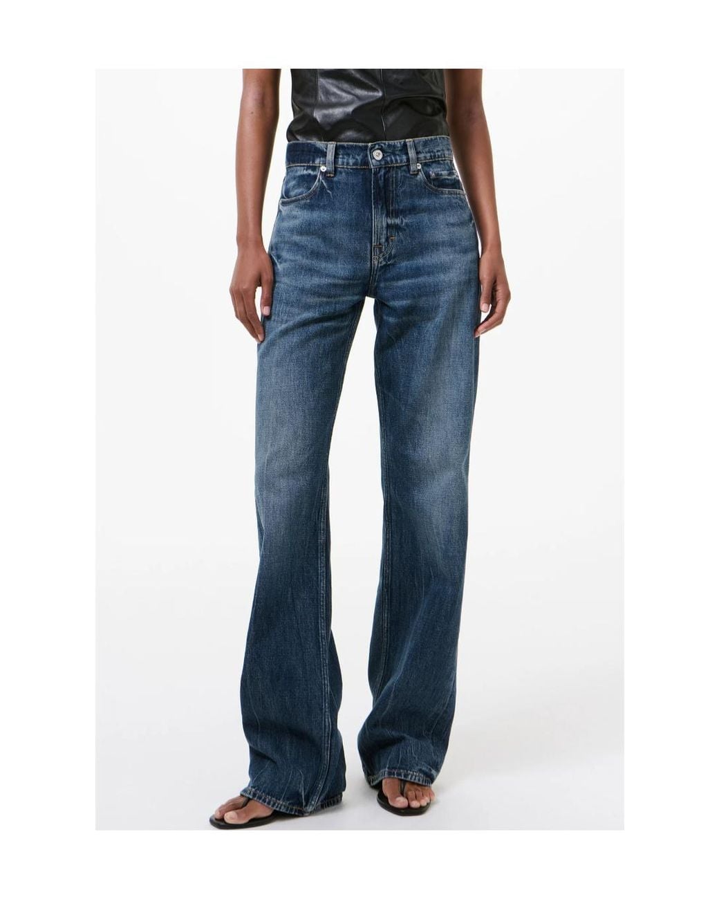 Our Legacy Blue Wata Cut Bootcut Jeans