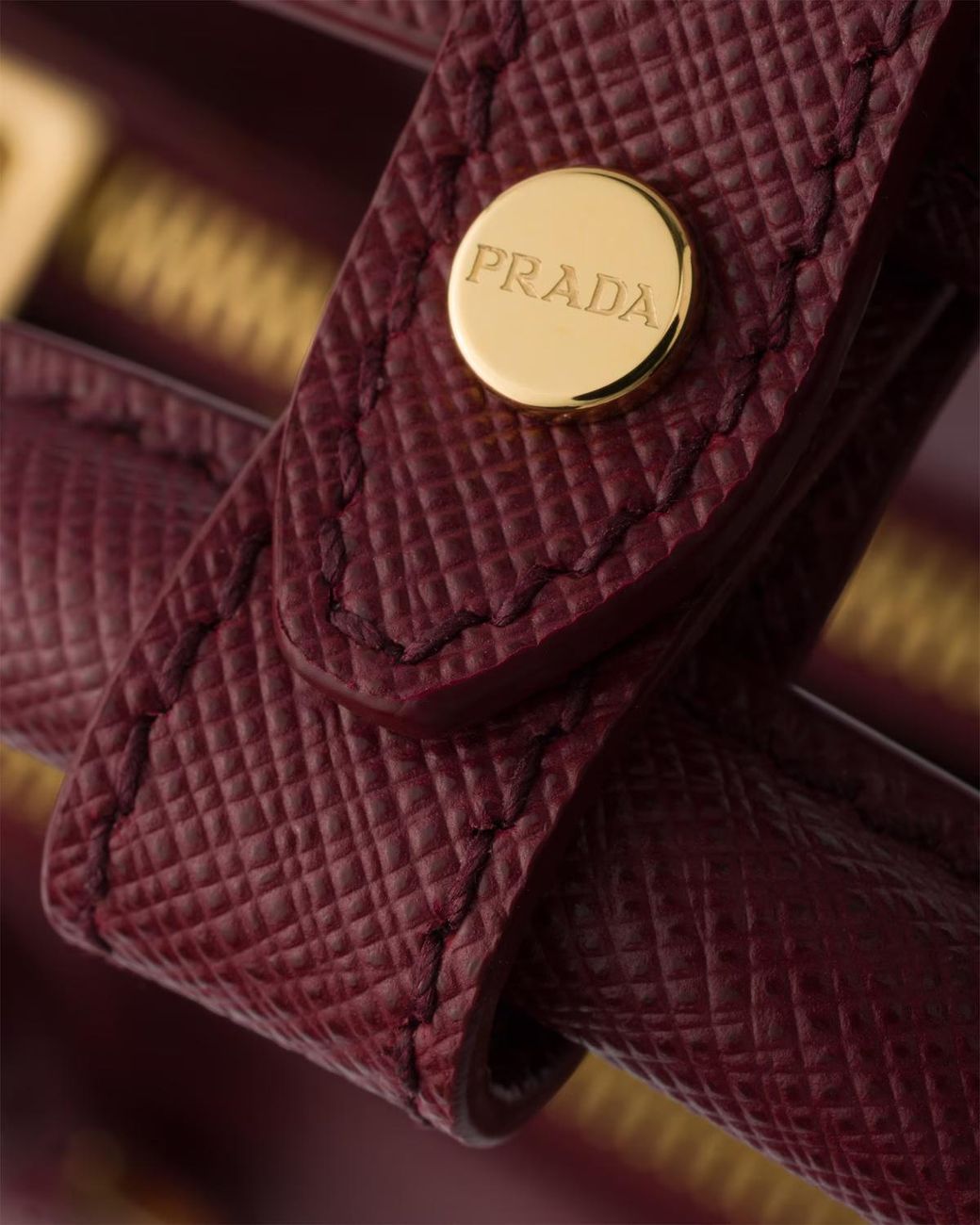 Prada Red Galleria Medium Saffiano Leather Bag