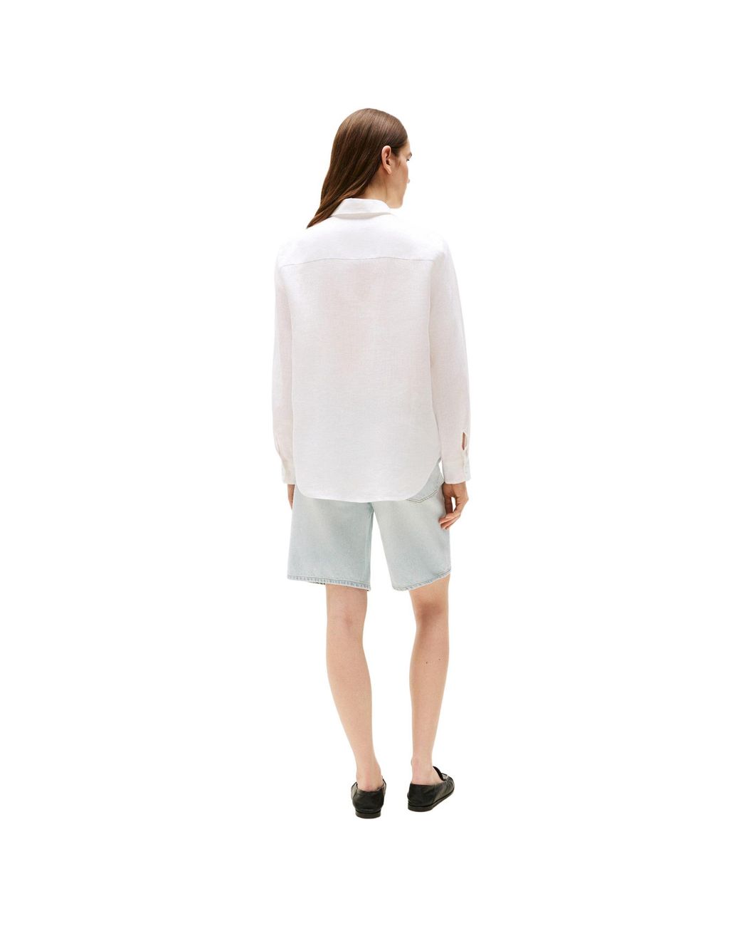 Tommy Hilfiger White Longsleeve Solidcolor Shirt