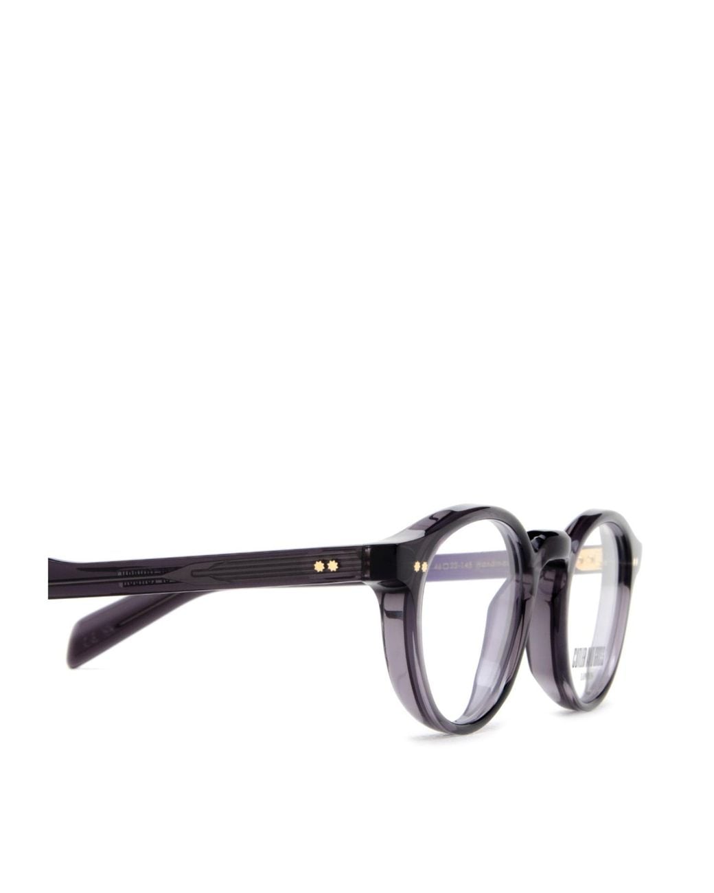 Cutler & Gross Metallic Cutler And Gross Round Frame Glasses for men
