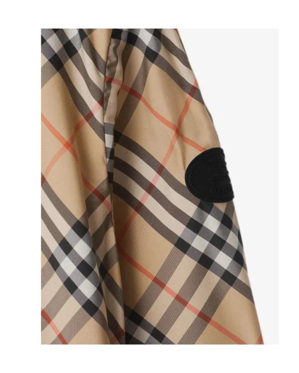 Burberry Brown Check Hooded Jacket