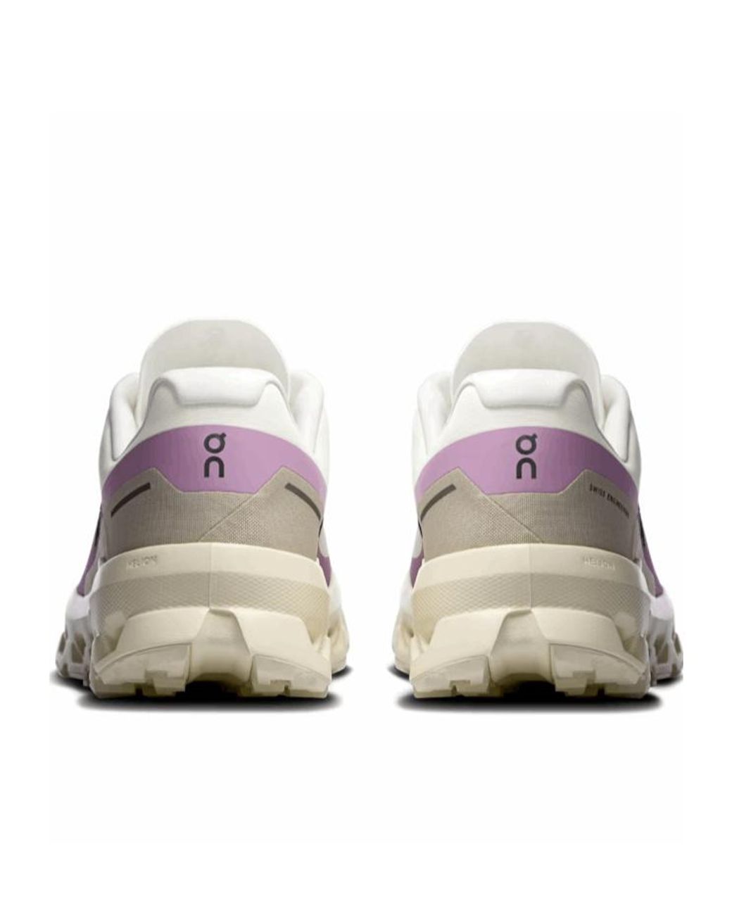 On Shoes White Cloudvista 2 Lace-Up Sneakers