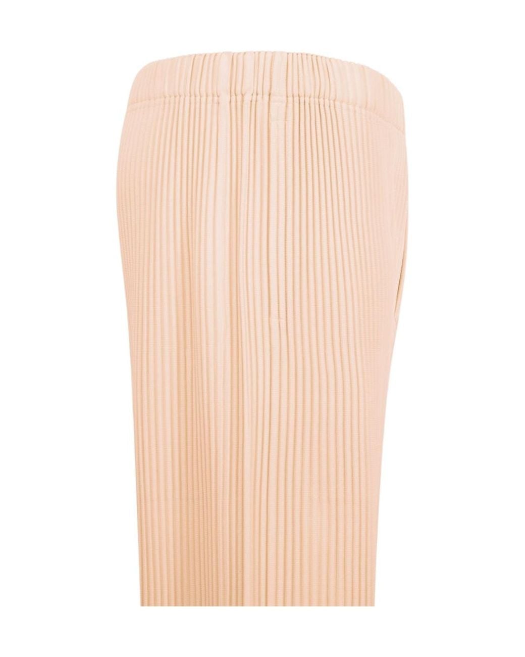 Homme Plissé Issey Miyake Natural Homme Plissé Issey Miyake Color Pleats Straight Leg Shorts for men