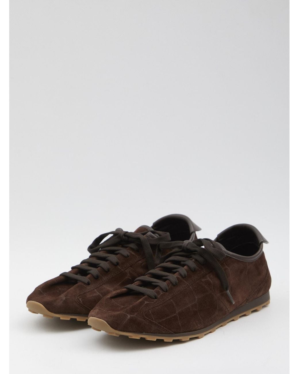 Jacquemus Brown Les Tennis Low-Top Sneakers for men