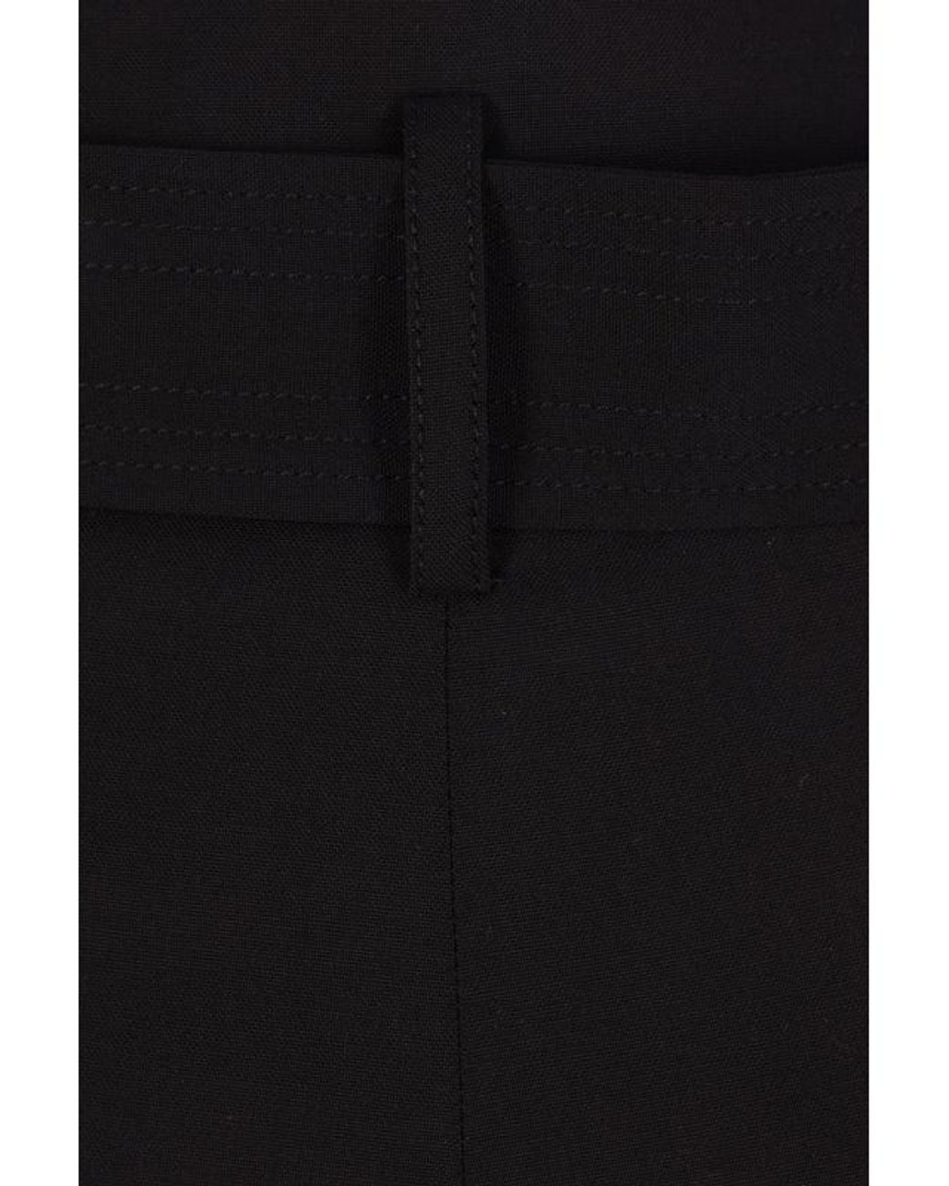 Max Mara Black Studio Mstserio Wide-Leg Trousers