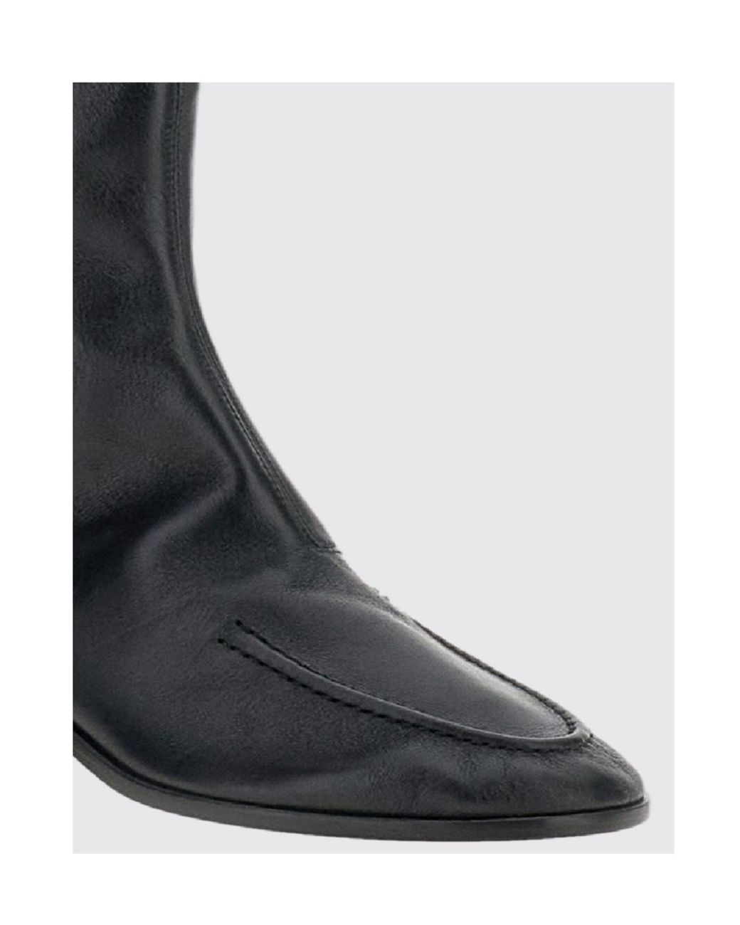 Hereu Black Juliol Zipped Ankle Boots