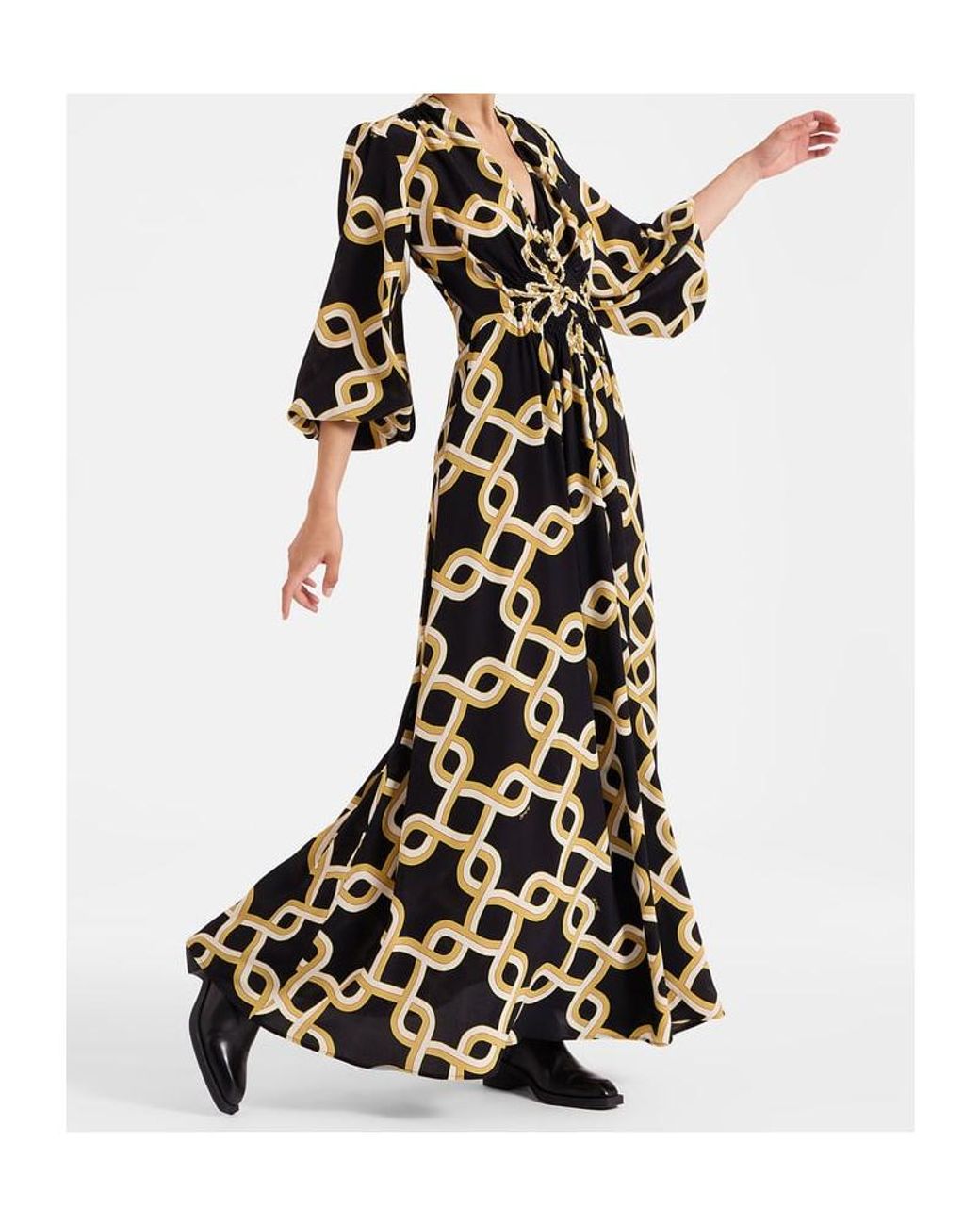 LaDoubleJ Black Long-Sleeved Dress