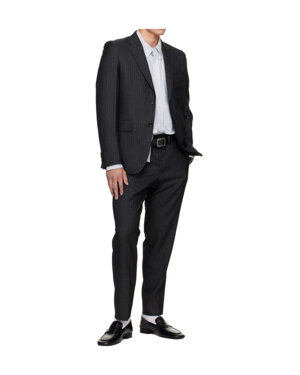 Comme des Garçons Black Long-Sleeve Jacket for men