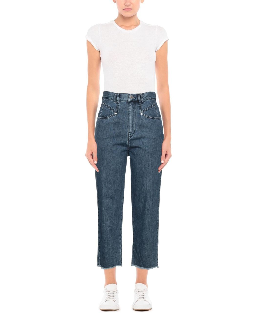 Isabel Marant Blue Denim Trousers