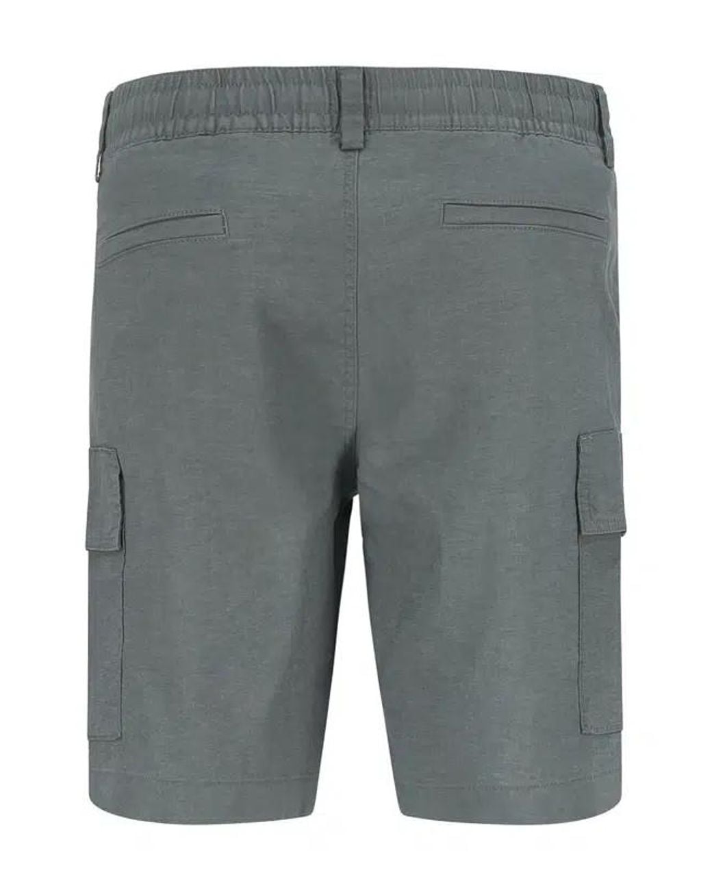 Boss Gray Boss Relaxed Cargo Shorts for men
