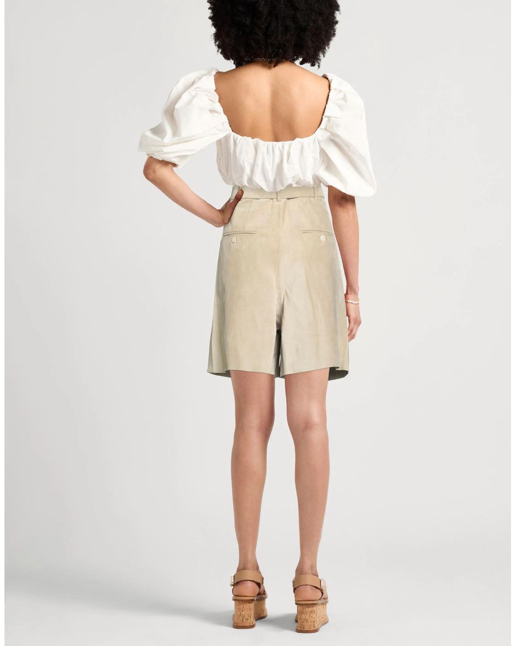 Isabel Marant Natural Shorts Bermuda