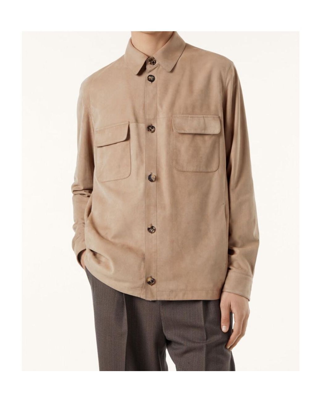 Loro Piana Natural Overshirt for men