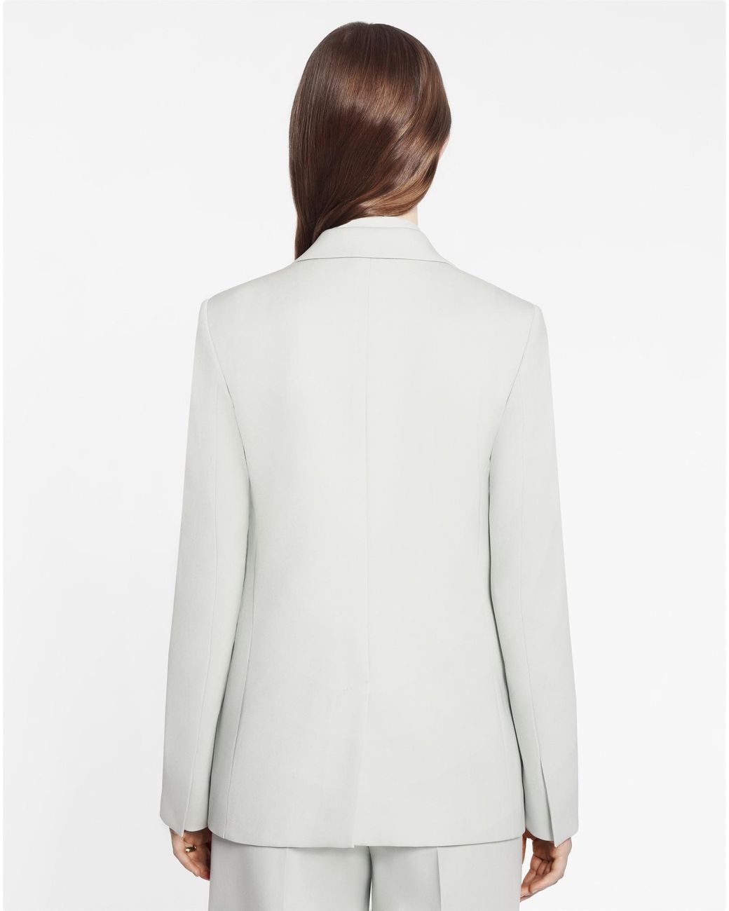 Lanvin Gray Single-Breasted Long-Sleeved Blazer