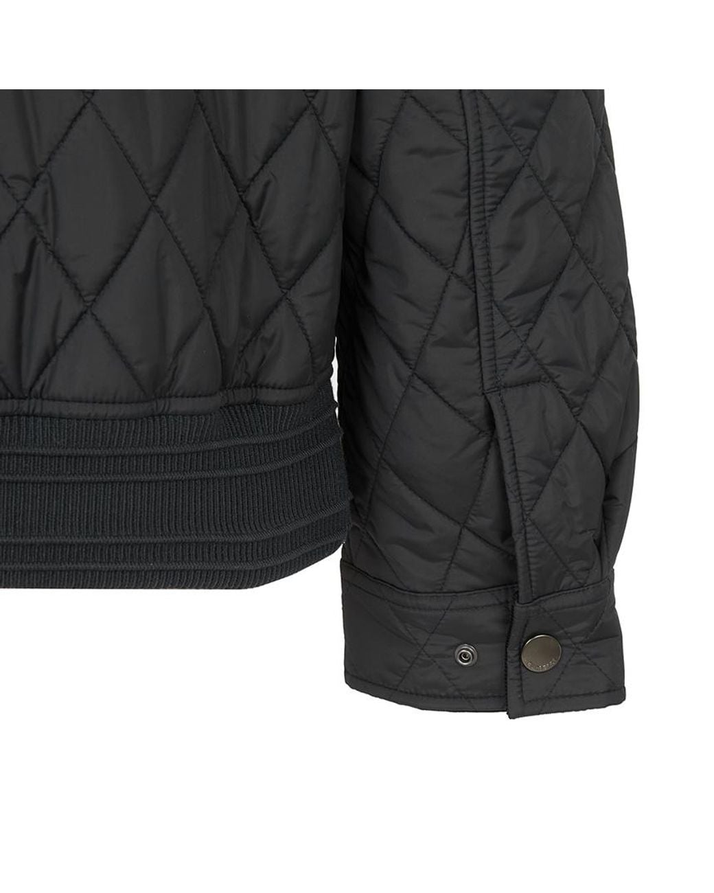 Burberry Black Quilted Nylon Jacket for men