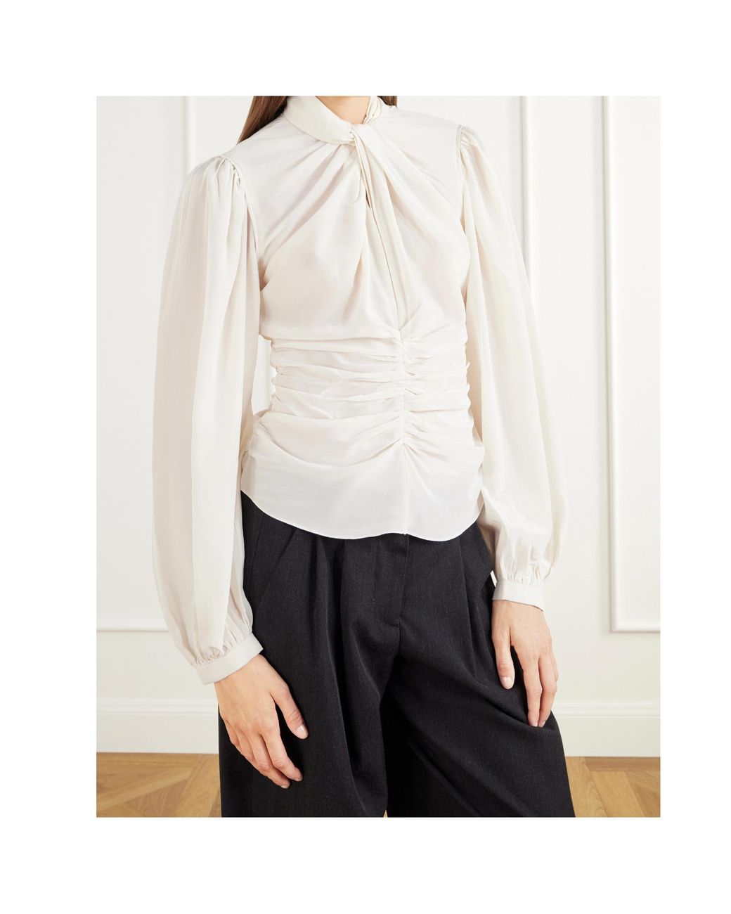 Isabel Marant Natural Long-Sleeved Cover-Up