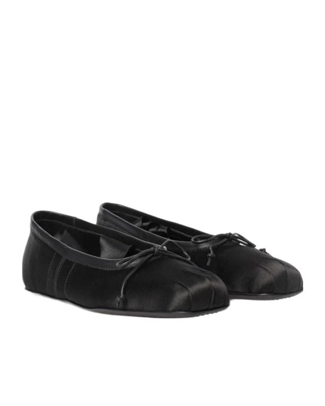 Ann Demeulemeester Black Paloma Ballerina Shoes