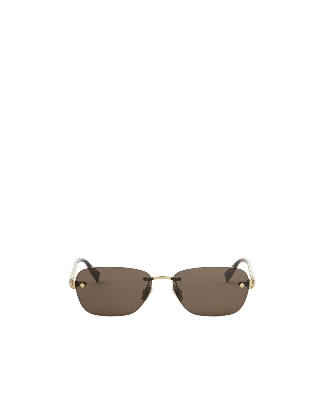BVLGARI Multicolor Bulgari Rectangular Frame Sunglasses for men