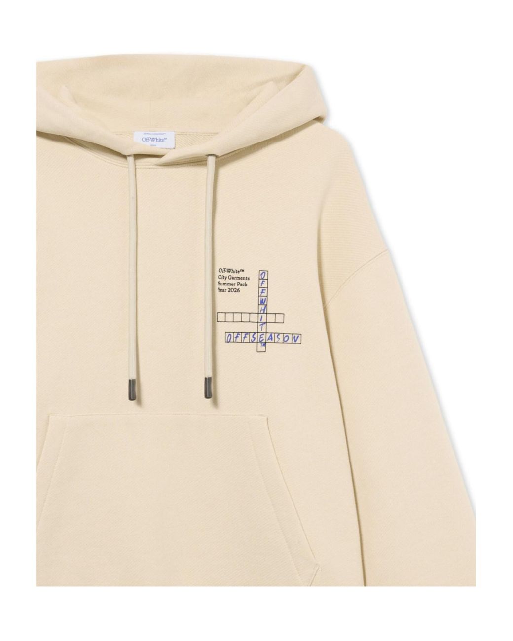 Off-White c/o Virgil Abloh Natural Long-Sleeve Sweatshirt