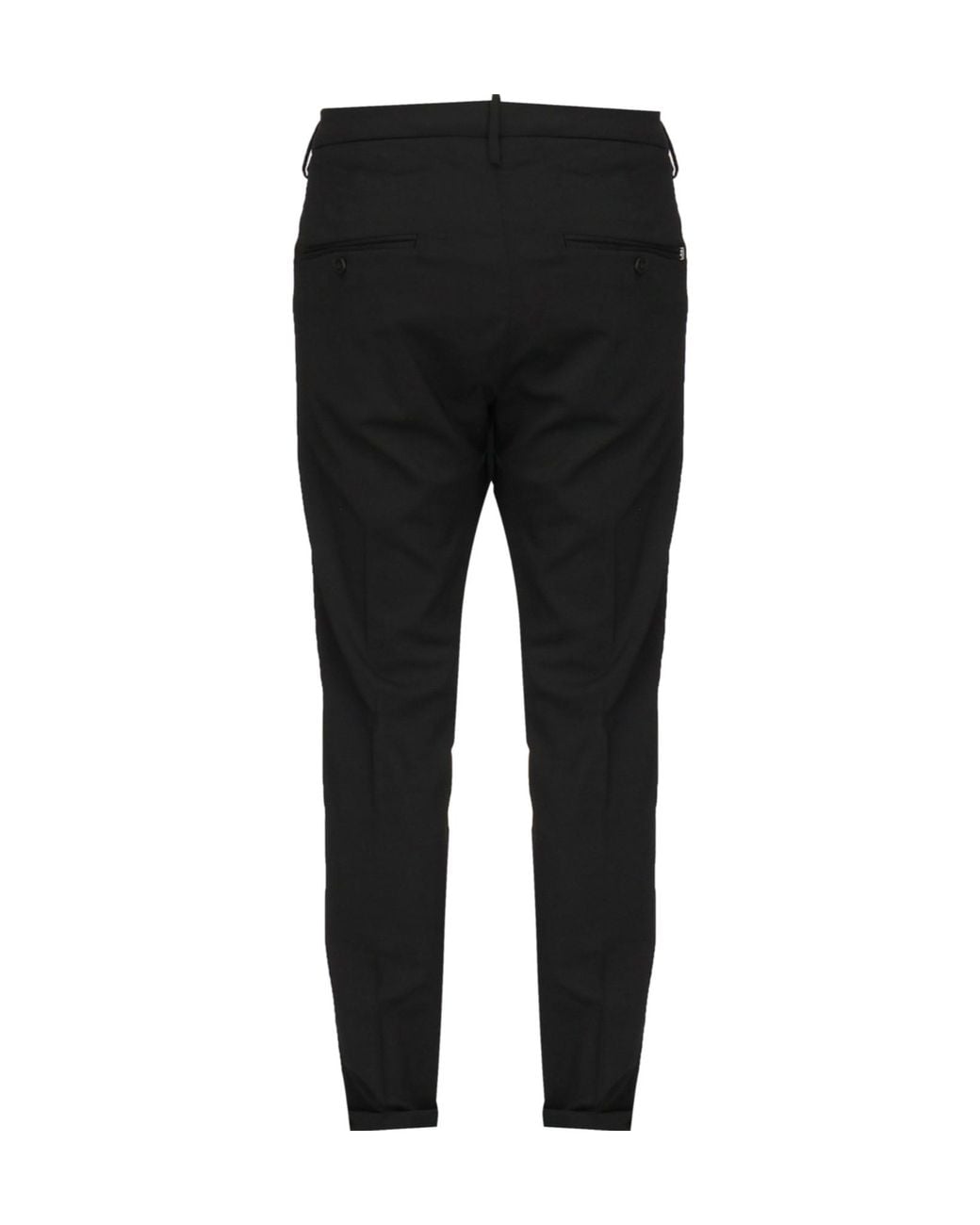 Dondup Black Gaubert Regular Fit Pants for men