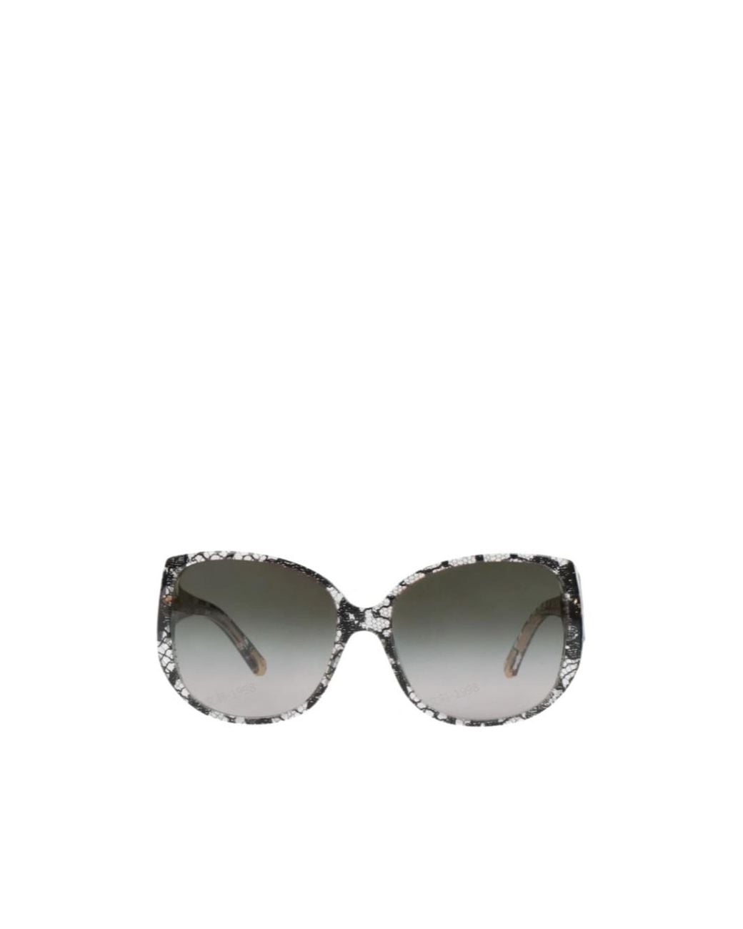 Dolce & Gabbana Metallic Rectangular Sunglasses