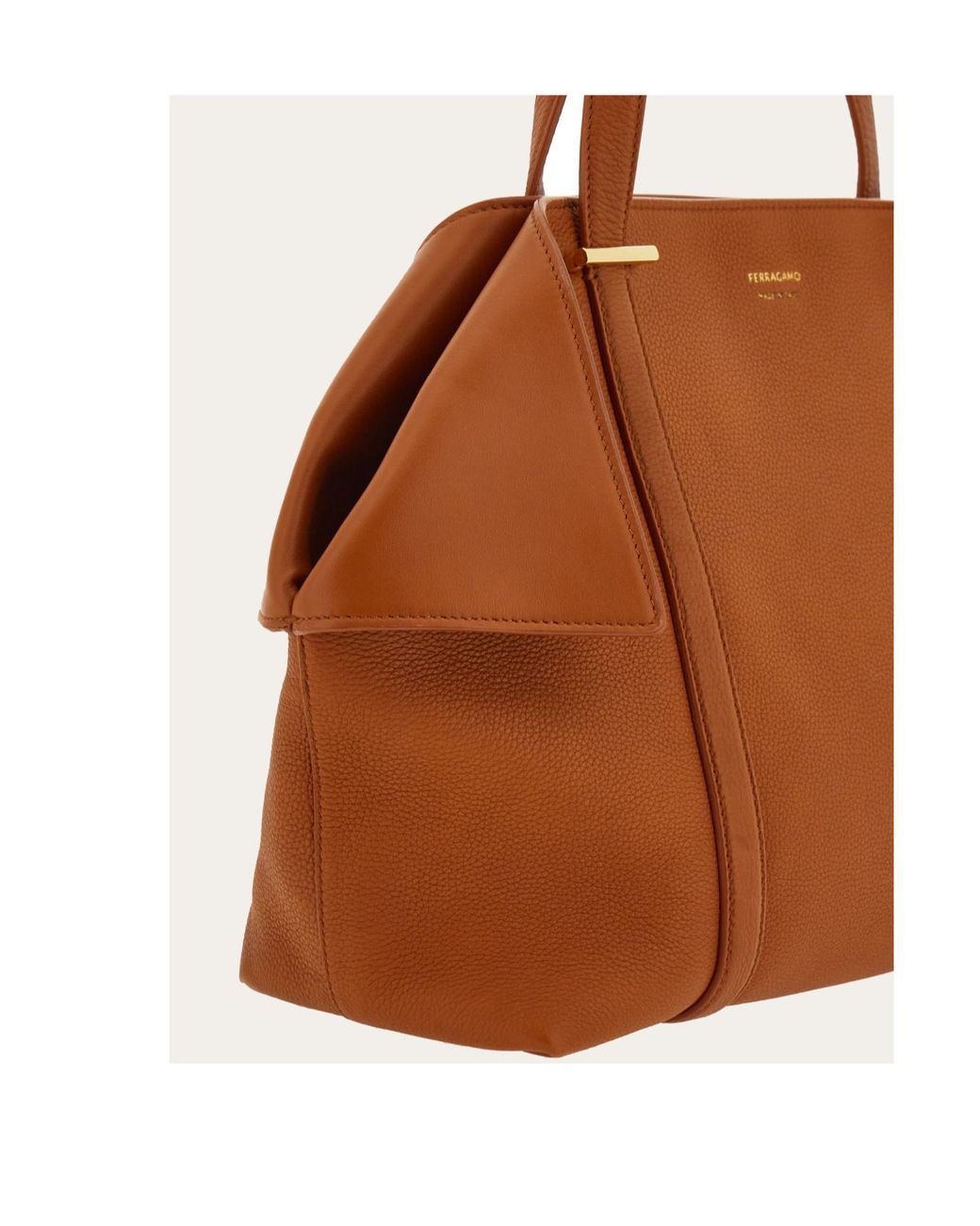 Ferragamo Brown Tote Bag (M)
