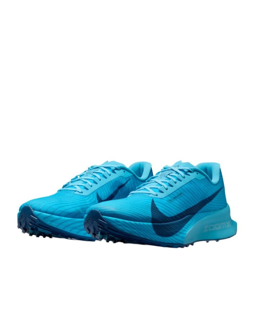 Nike Blue Acg Ultrafly Trail Running Shoes for men