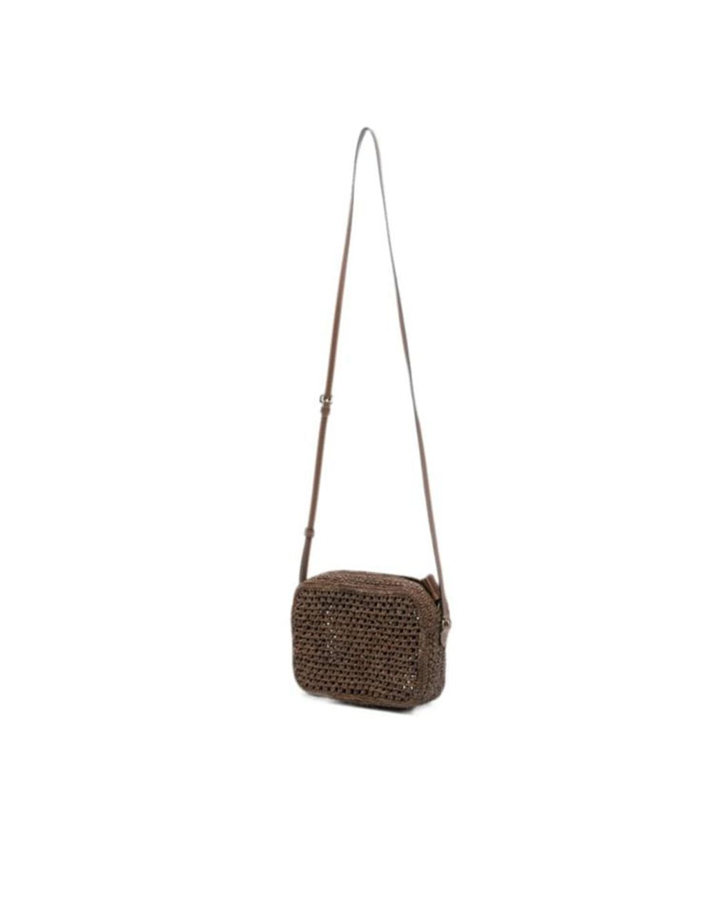 Anya Hindmarch White Eye Pattern Shoulder Bag
