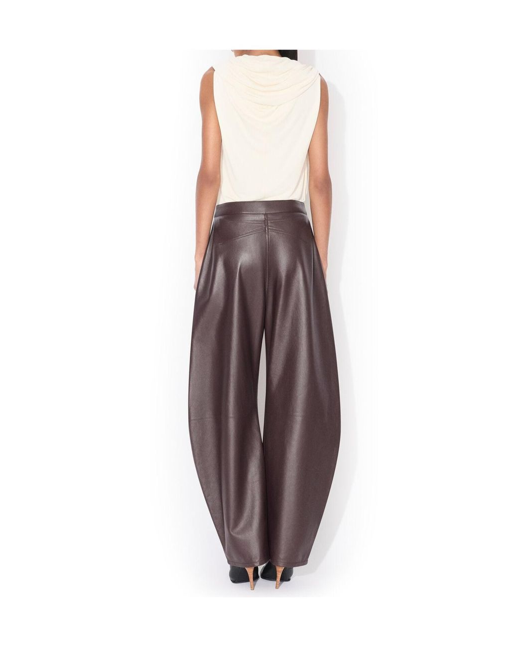 Alaïa White Alaïa Gathered Waist Bodysuit