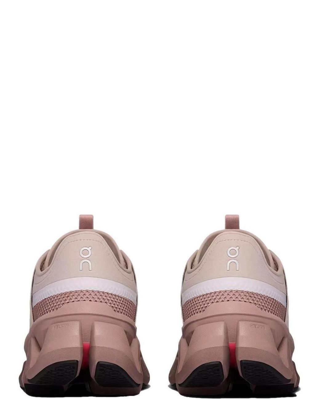 On Shoes Pink Lace-Up Sneakers