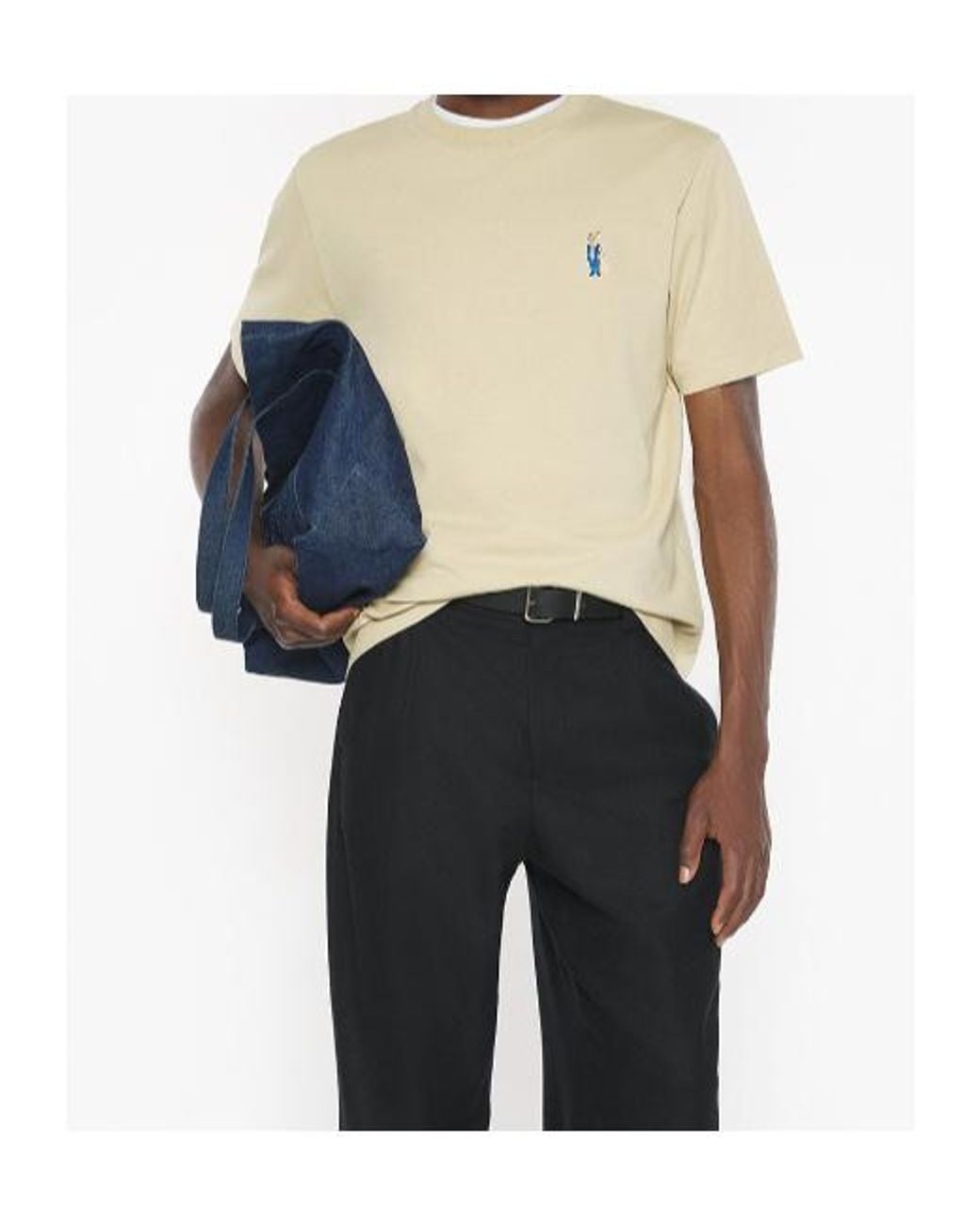 Maison Kitsuné Natural Maison Kitsuné Dressed Fox Comfort T-Shirt for men