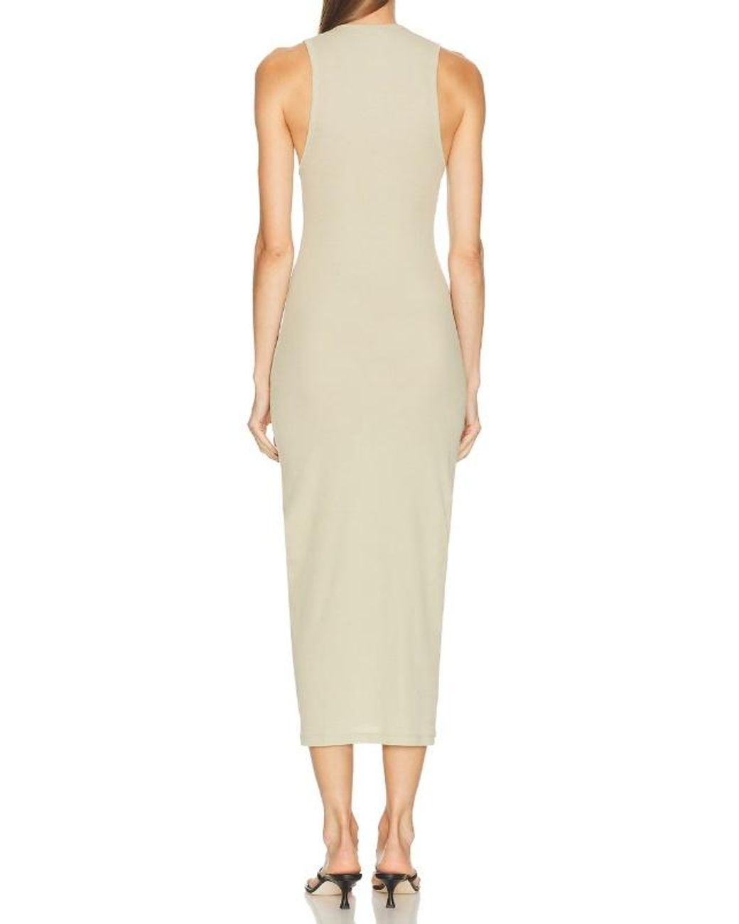 Wardrobe NYC Natural Sleeveless Dress