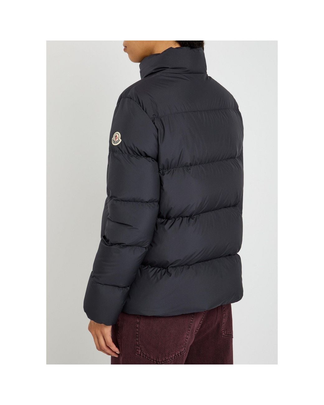 Moncler Blue Light And Warm Down Jacket